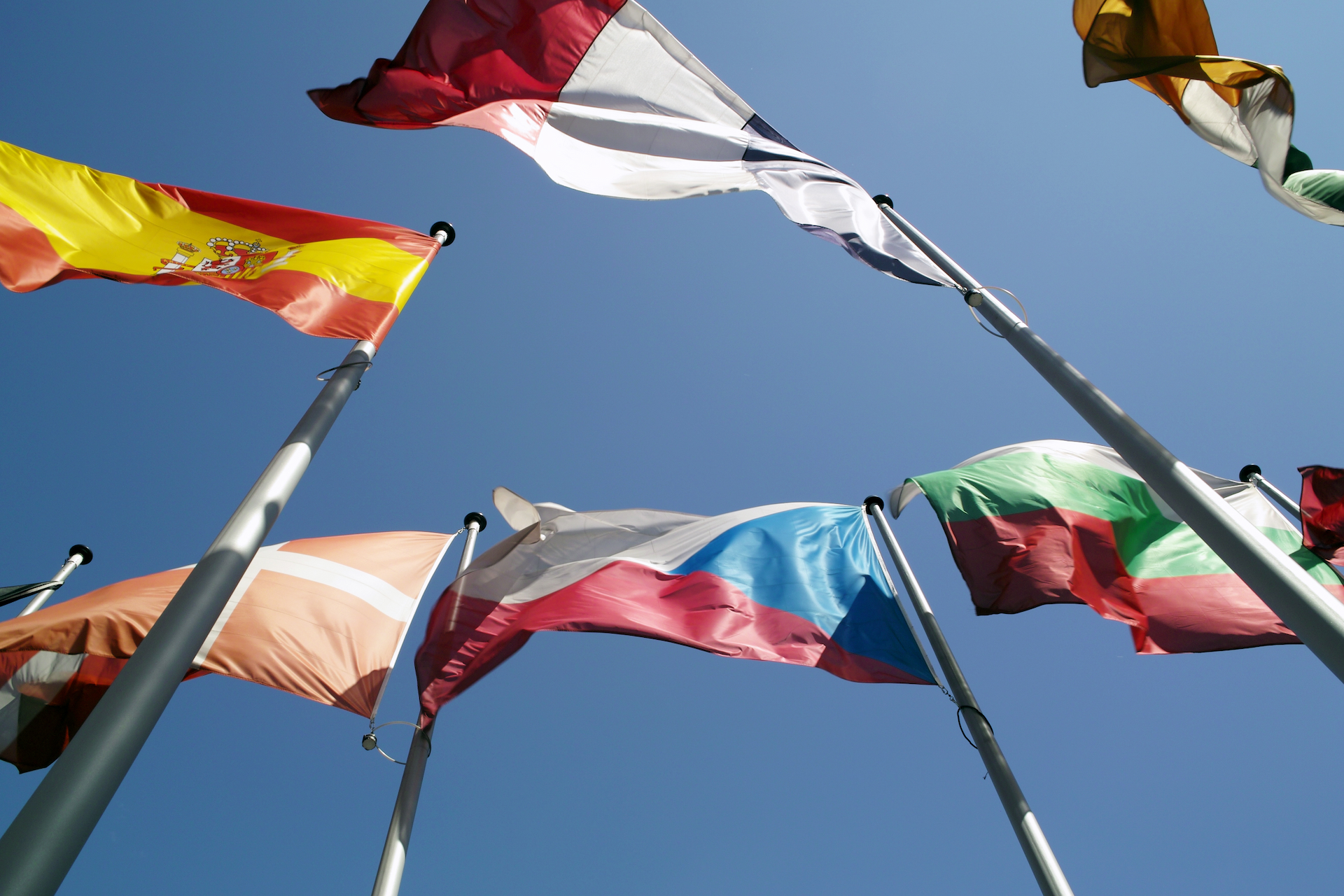 Flag fra EU lande
