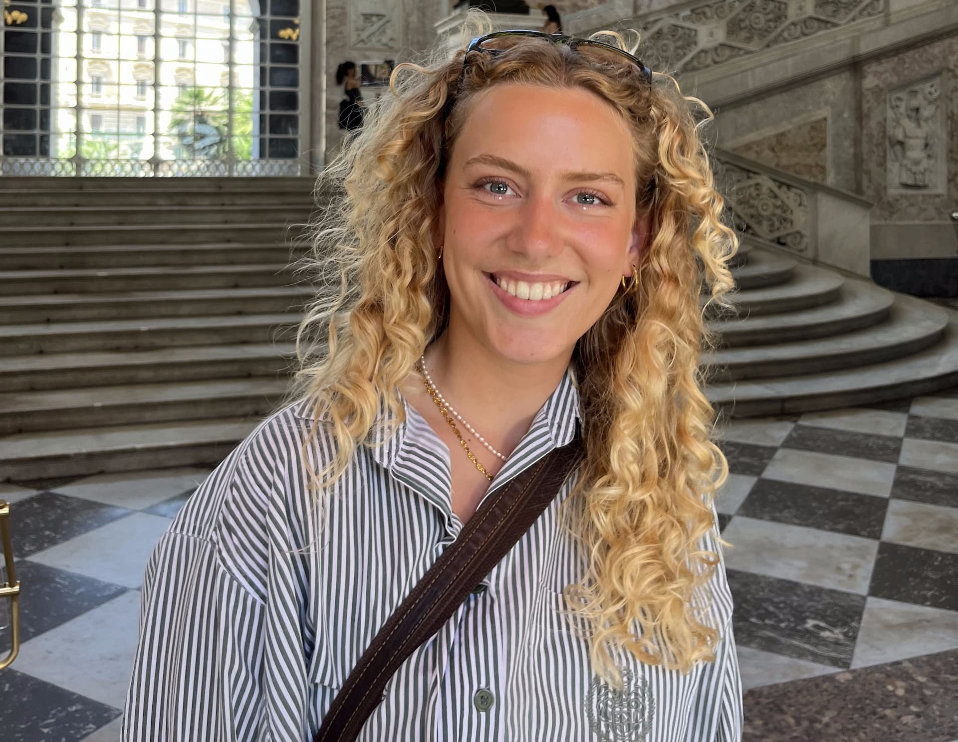 Selma Snej Borup, som studerer farmaci på Københavns Universitet.