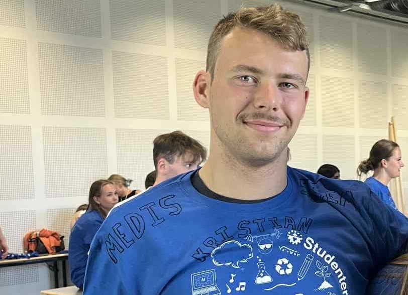 Kristian Ladegaard, der studerer MedIS på Aalborg Universitet 