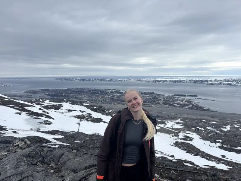 Liv Toft-Nielsen in Greenland
