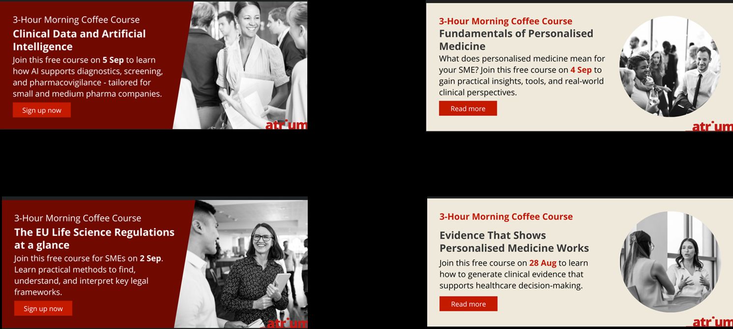 Courses for Life Science SMEs